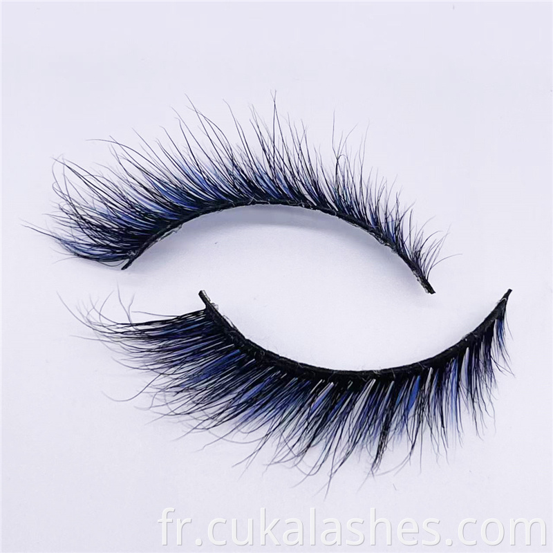 Blue Mink Cat Eye Lashes